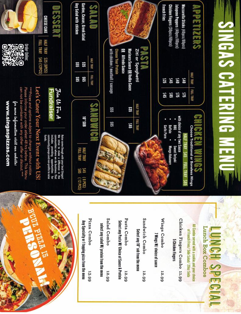 Singas Famous Pizza